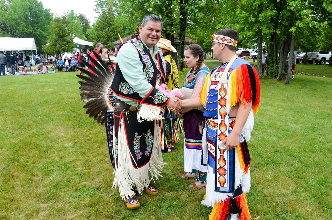 AOK powwow head dancer celebrates red seal certification