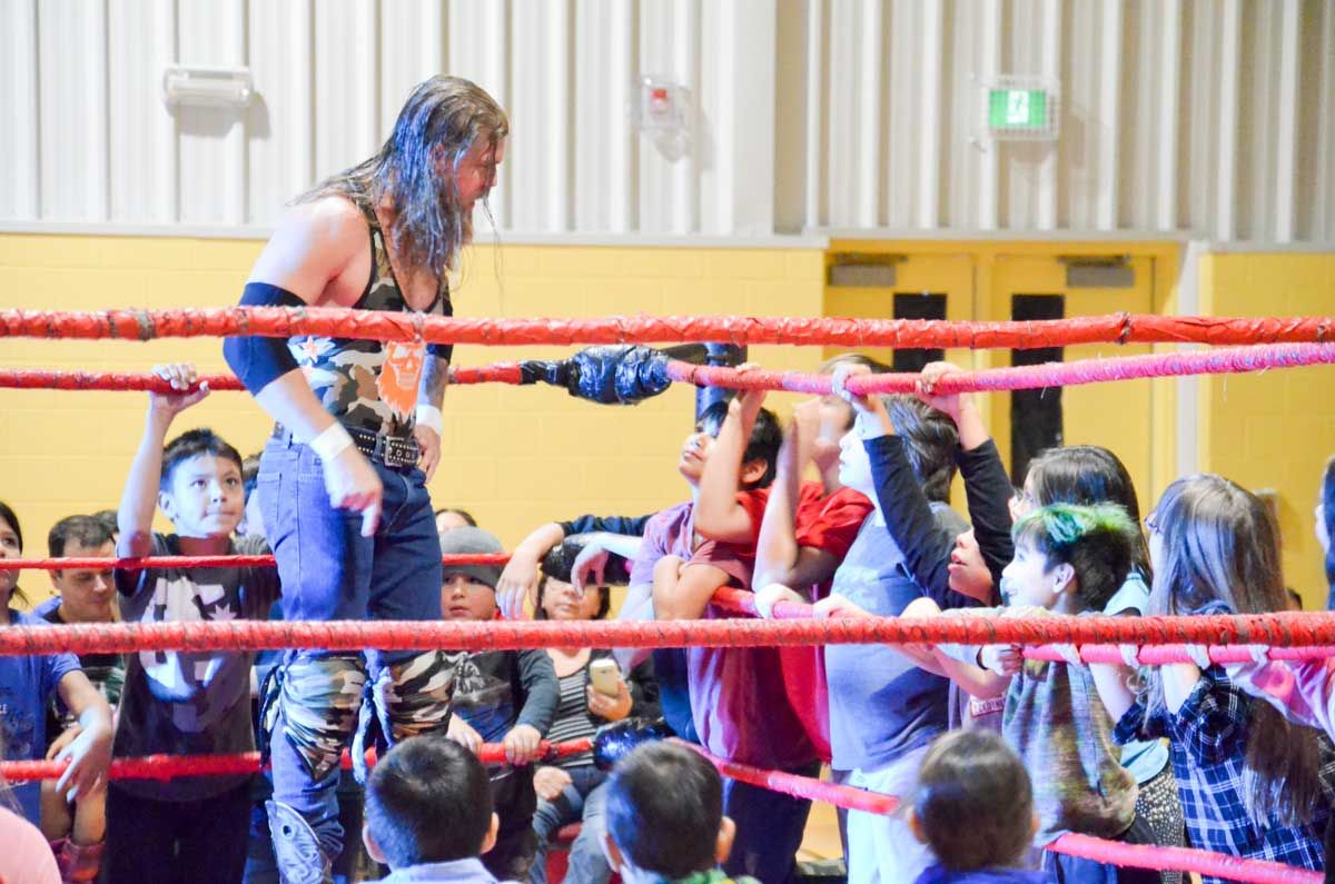 Pro-wrestling brings unique approach to anti-bullying