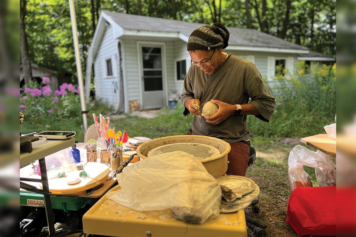 First Annual Art in the Maples Festival a smash hit with people who love good art and artists