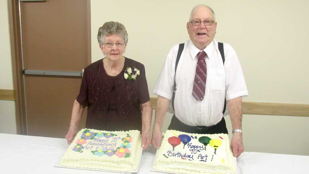 Burpee-Mills couple celebrates 70th anniversary