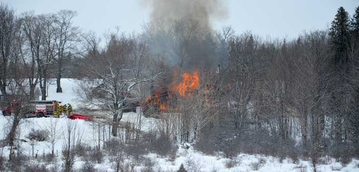 Blaze destroys Manitowaning family home