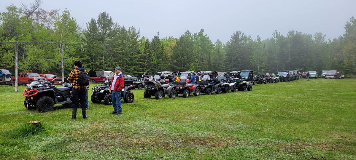 ATVs on parade