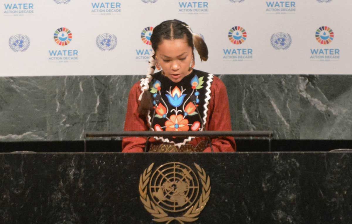Autumn Peltier: Wiikwemkoong’s, Island’s voice at the UN