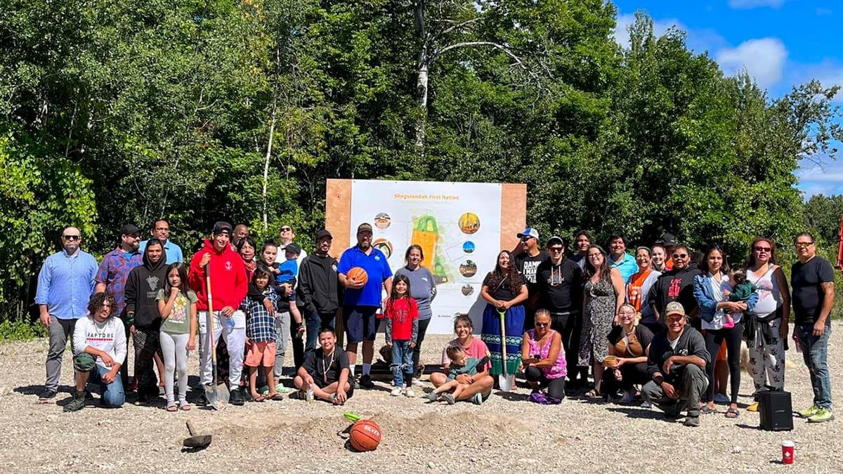 Sheguiandah FN will soon boast basketball court
