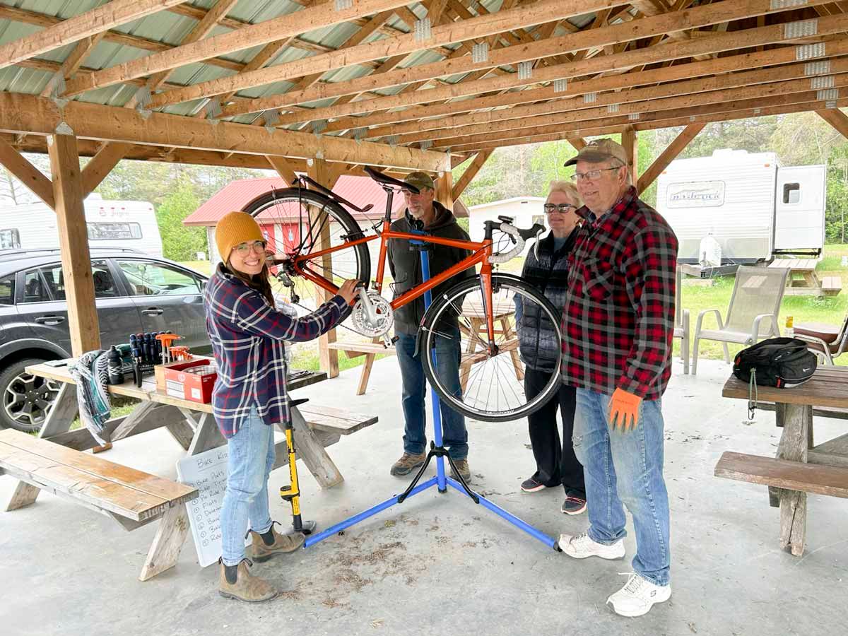 Manitoulin Island Cycling Advocates’ Bike Kitchen