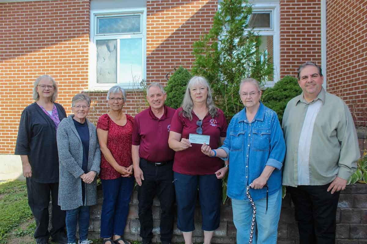 Blizzard Open proceeds donated to the Mindemoya Hospital Auxiliary
