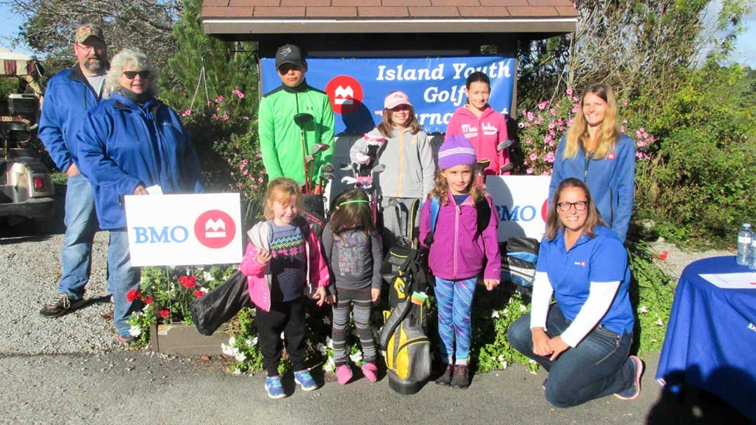 Bank of Montreal hosts Island Youth Golf Tour