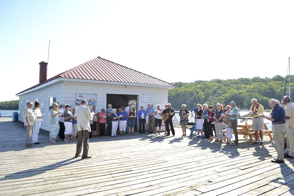 Kagawong hosts annual Blessing of the Boats Marine Service