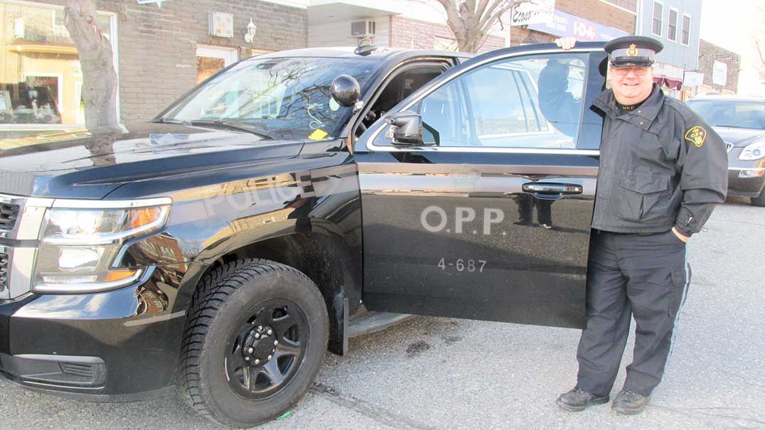 Manitoulin’s longest serving officer, Constable Allan Boyd, retires from the OPP