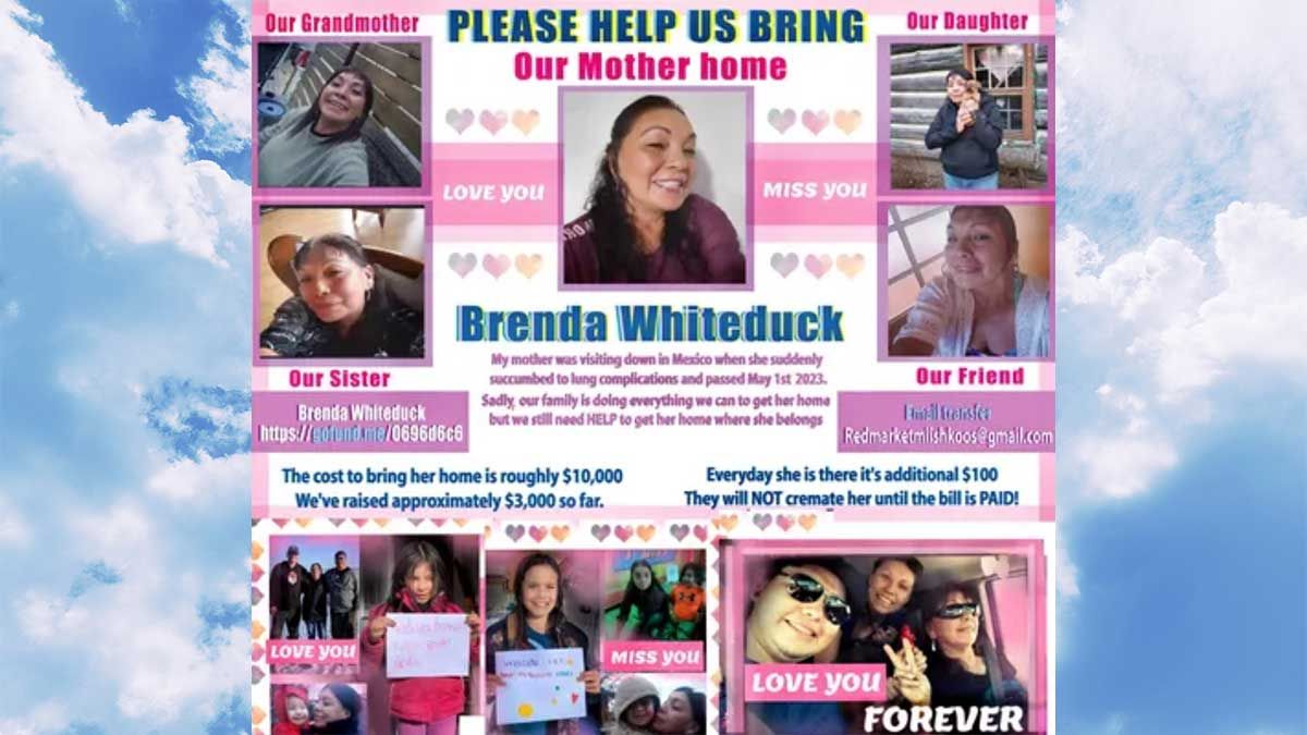 Sheguiandah son fundraising to bring Manitoulin crafter Brenda Whiteduck’s body home from Mexico after sudden passing