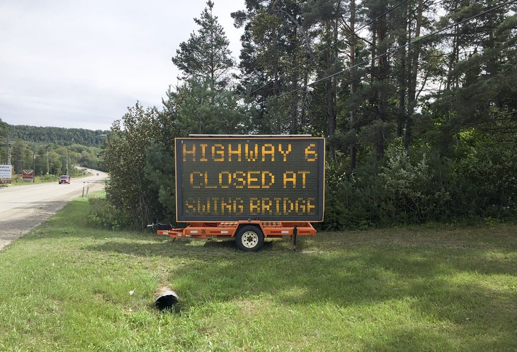 Last night for swing bridge closure