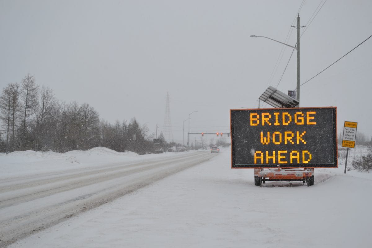 Slight delays to be expected at swing bridge for next 10 days