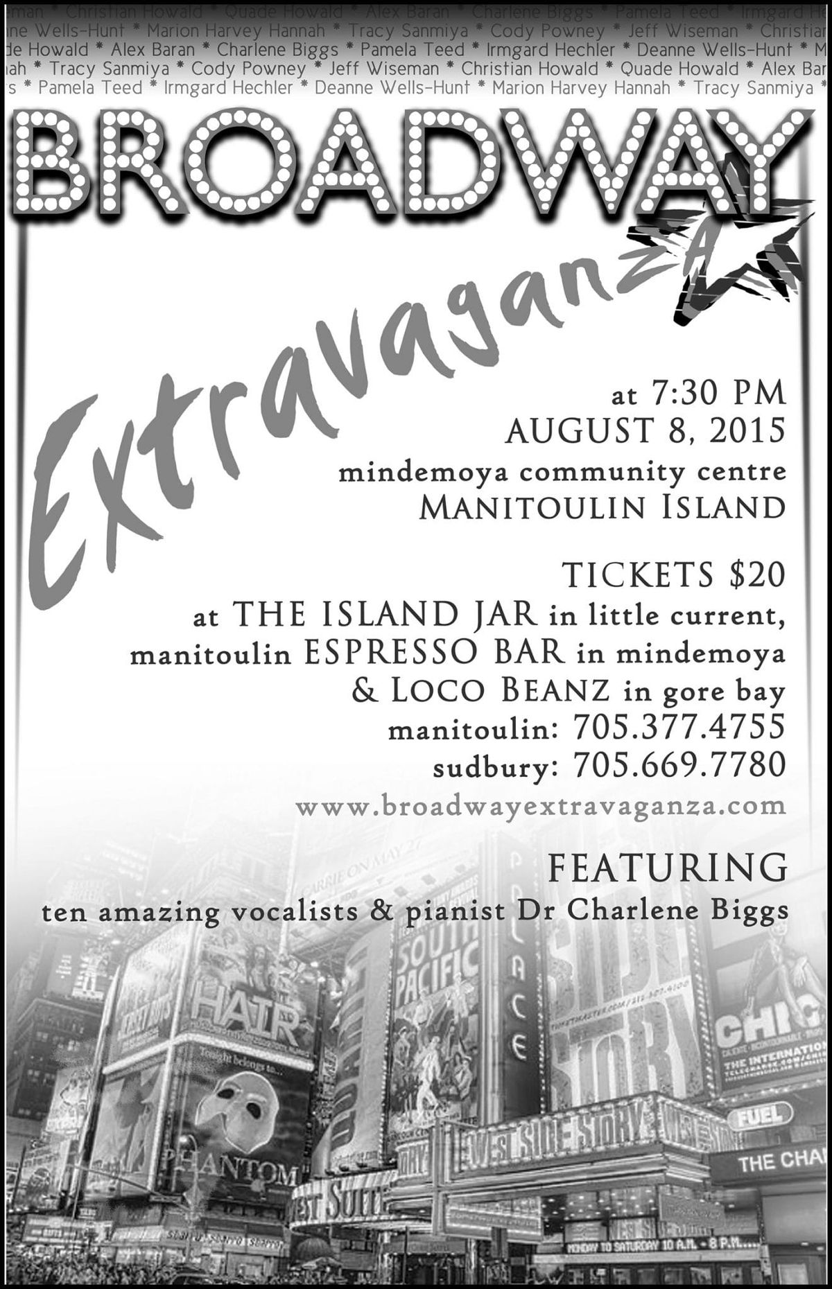 Island erupts with Broadway Extravaganza