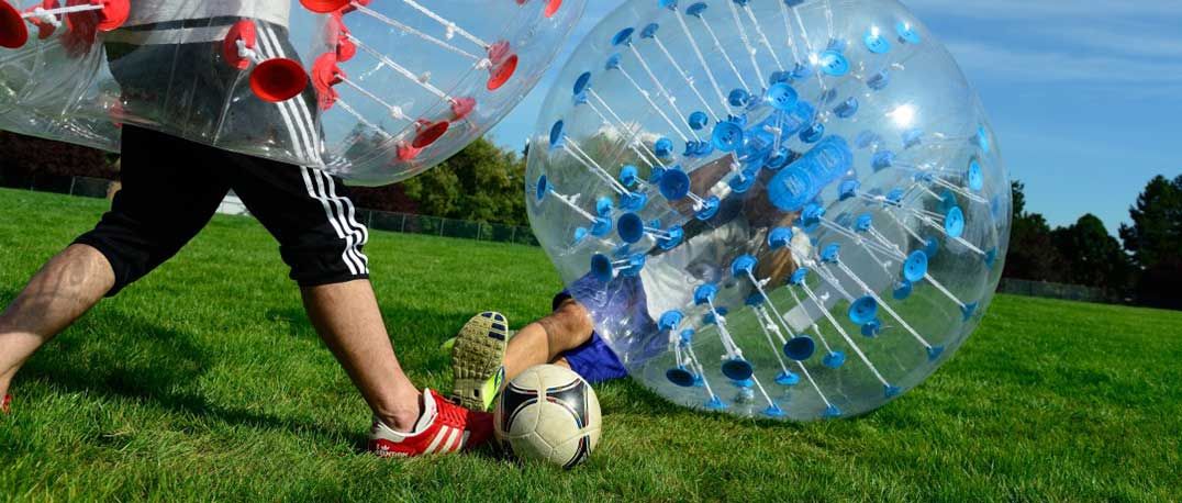 Bubble soccer comes to Manitoulin Island in fundraiser form