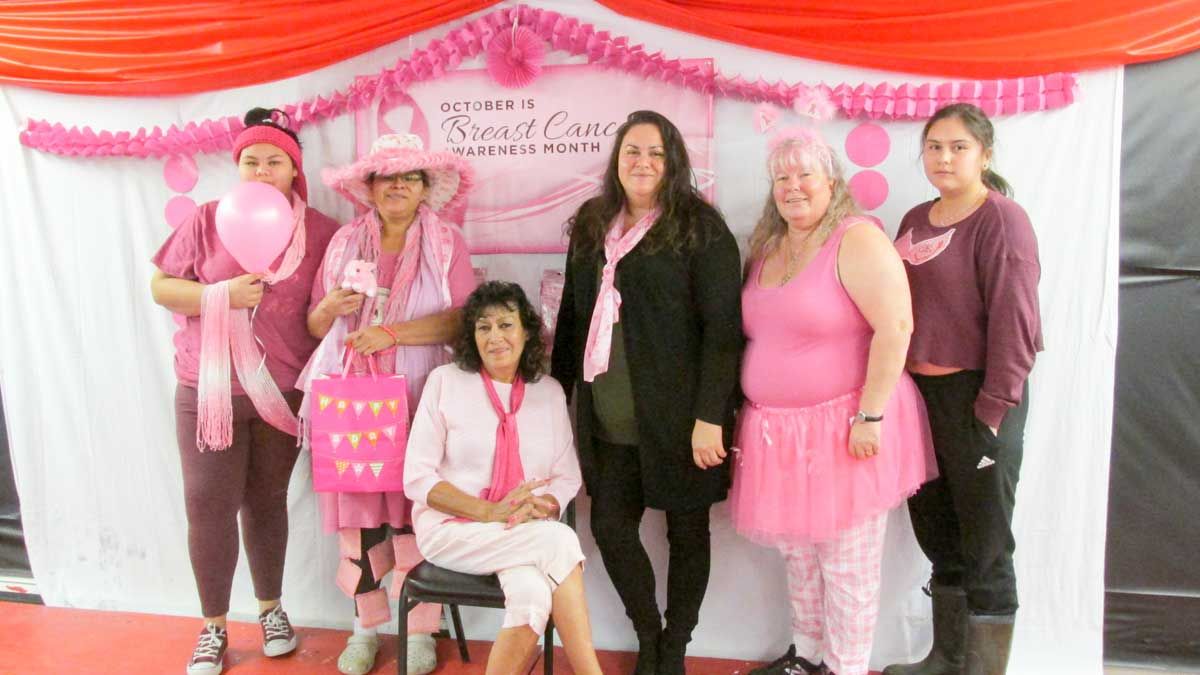 First annual breast cancer walk fundraiser held in Zhiibaahaasing