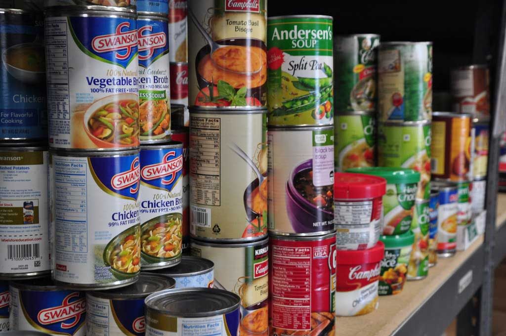 ‘We Scare Hunger’ program collects  non-perishable food for those in need