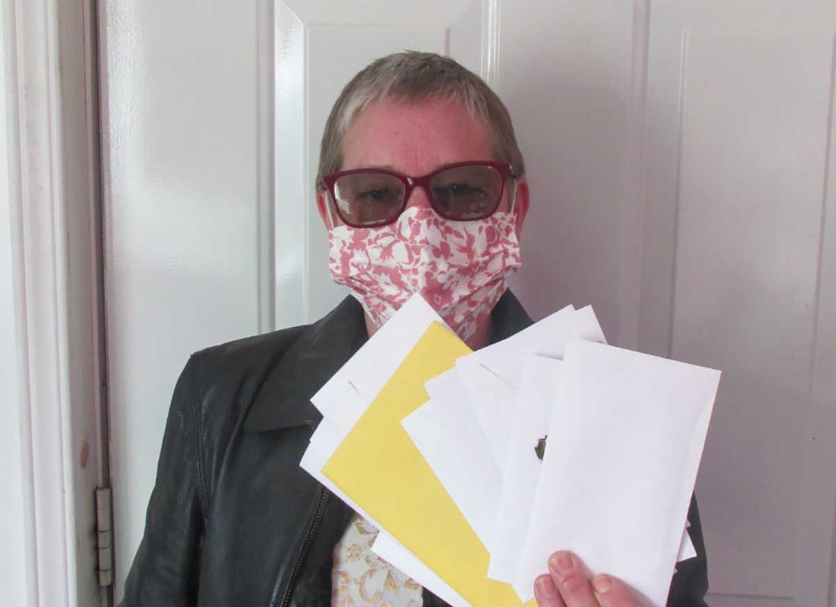 Community support and encouragement strong for people who received hate mail