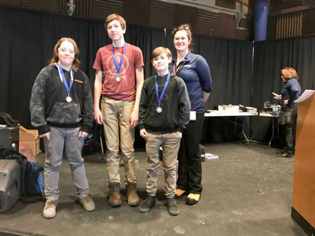 C.C. McLean students take first place at tech challenge