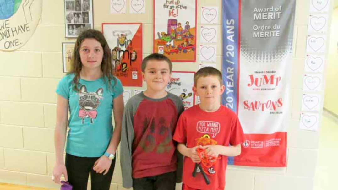 Charles C. McLean holds successful Jump Rope For Heart fundraising event