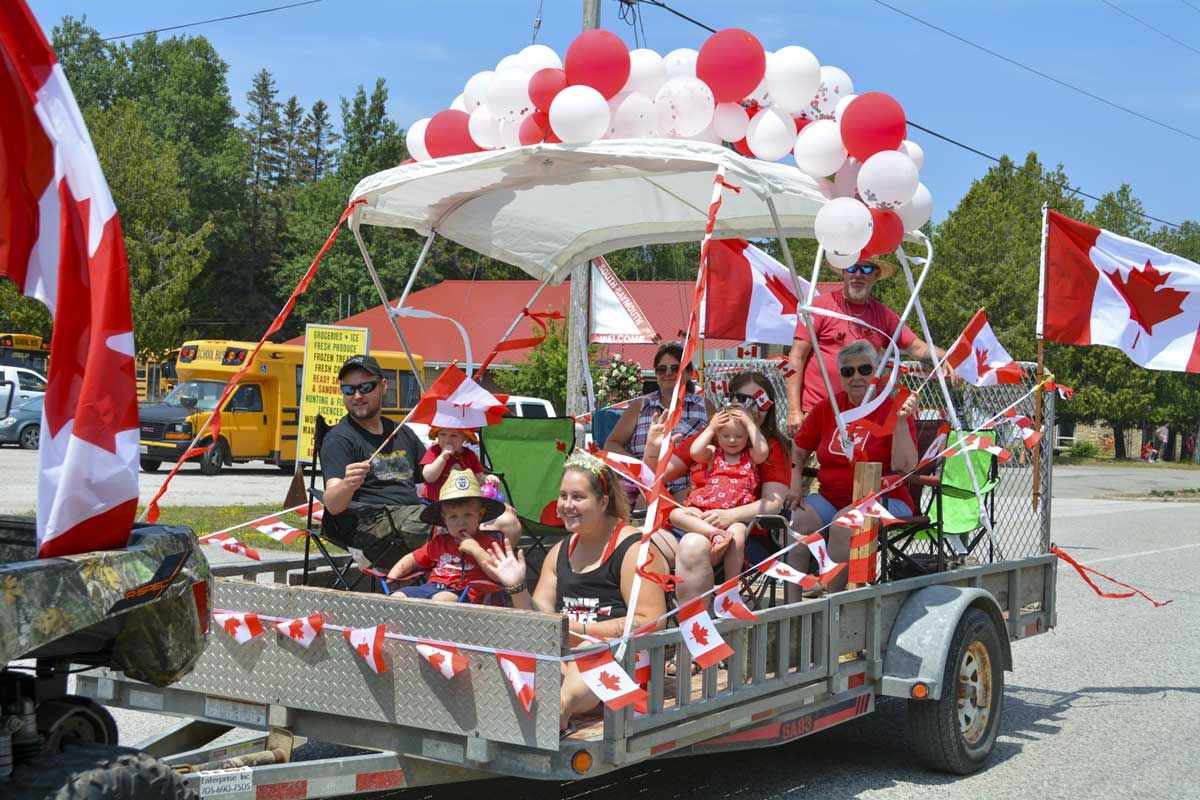 Canada Day celebrations on Manitoulin!