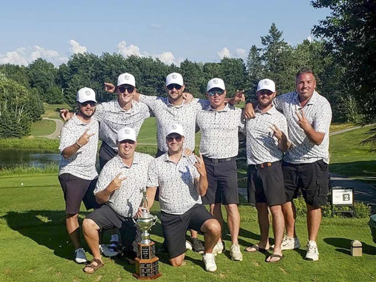 Haweater on the Sudbury Ryder Cup golf championship team