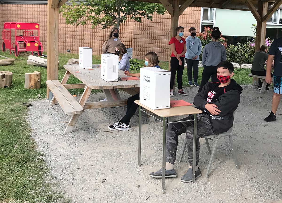 Island students vote NDP in Monday mock elections