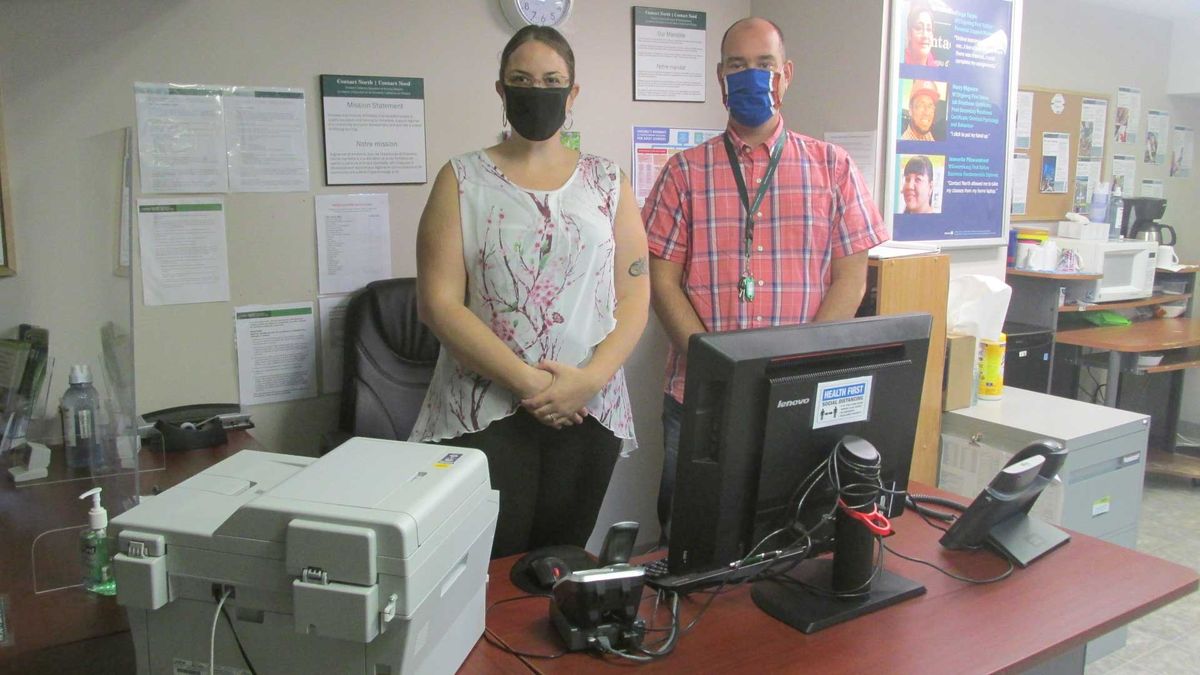 Contact North online learning centre is open