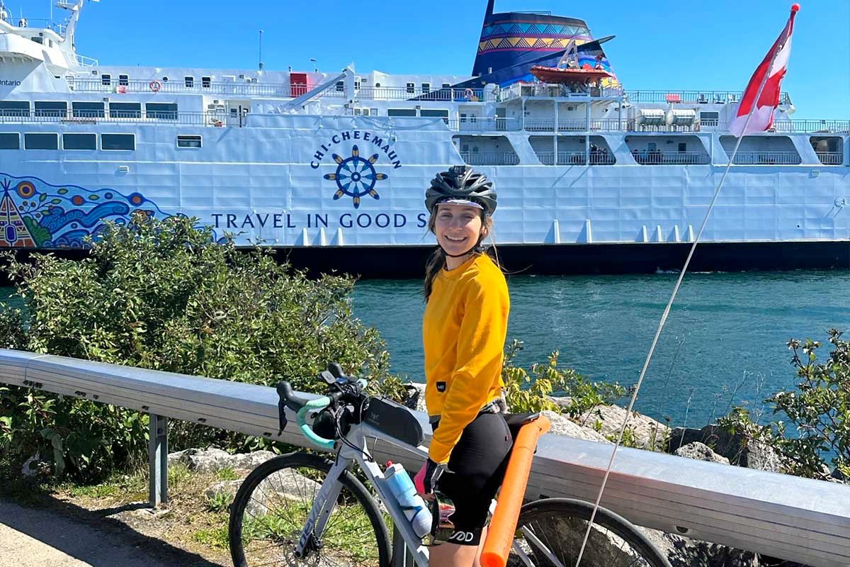 Doctor cycling across Canada for mental health awareness
