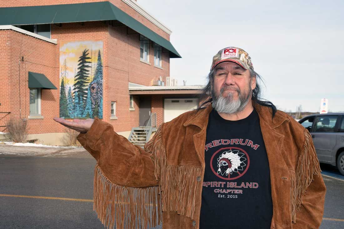 Indigenous artist’s work now graces Little Current post office inside and out
