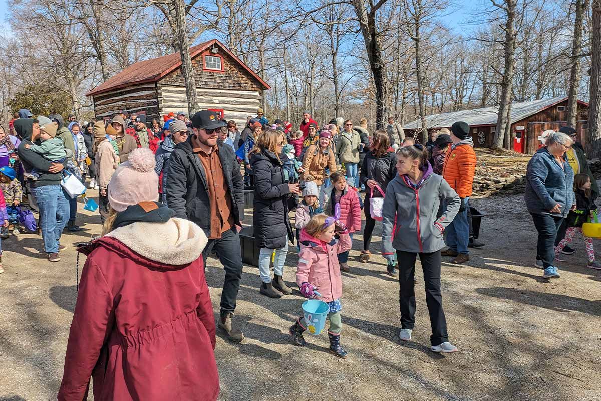 Easter bunny hops on Manitoulin, leaves eggs behind