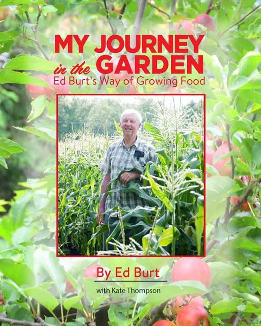 Ed Burt shares 82 years of gardening in new book