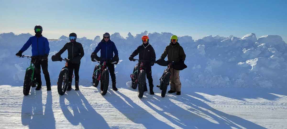 Const. Steve Redmond rides 300 km  of James Bay coastline on a fat bike
