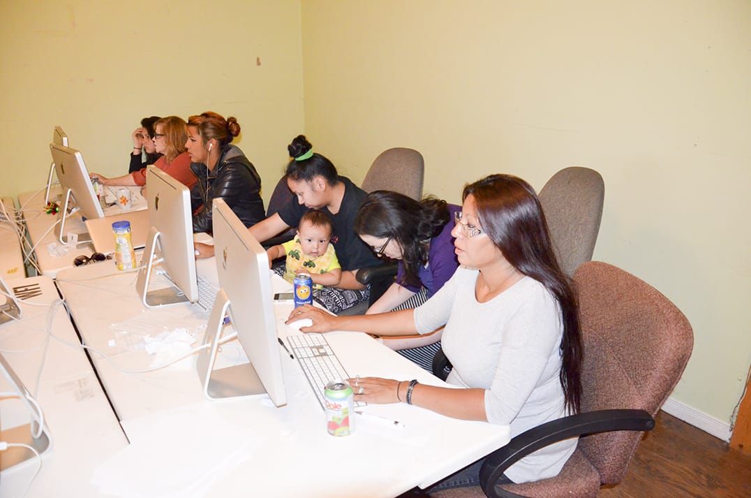 Weengushk hosts women’s filmmaker workshop with the Female Eye