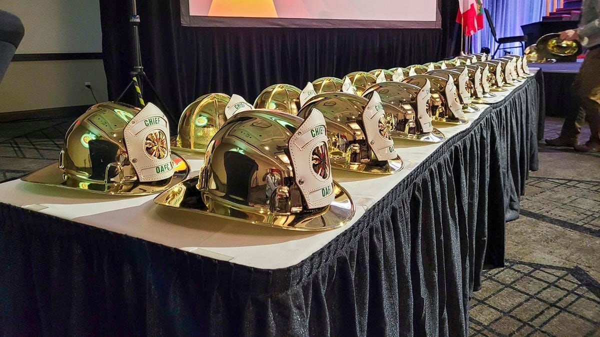 Three deceased fire chiefs memorialized at Ontario Fire Chiefs Memorial Service