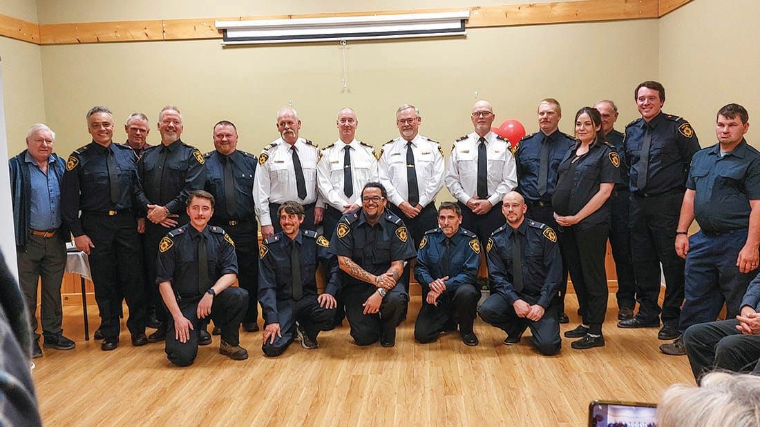 Gore Bay, Gordon/Barrie Island residents honour their firefighters