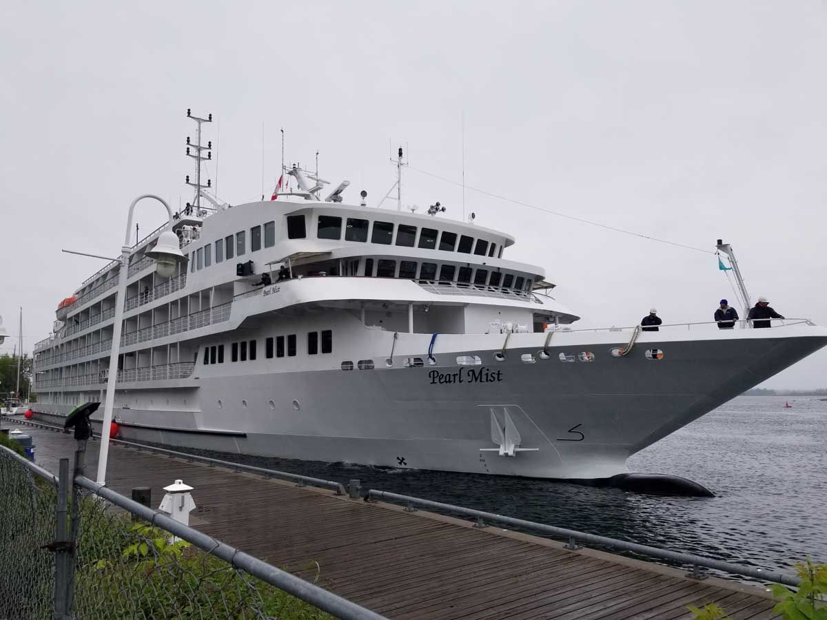 First cruise ship of the season