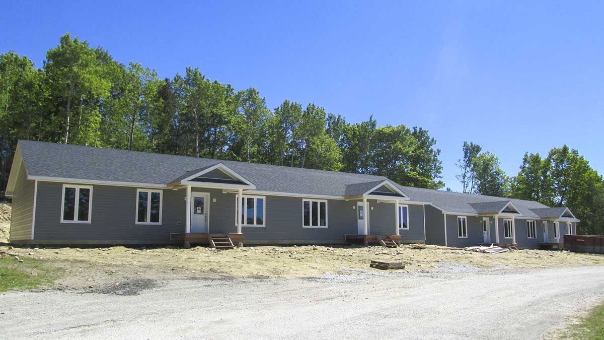 Construction continues on Gore Bay housing building