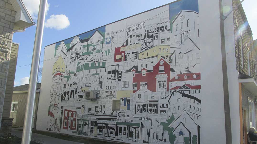New Gore Bay mural complete