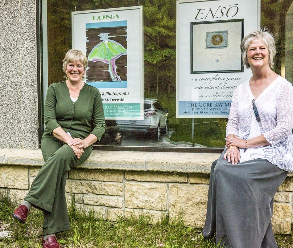 Unique solo shows at Gore Bay Museum muse on meaning and nature this summer