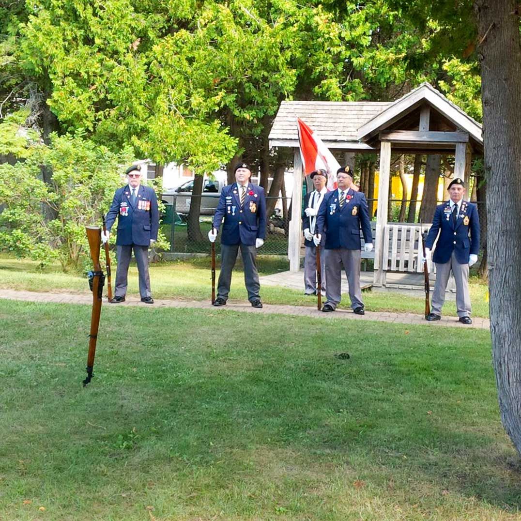 Heritage Day repatriation ceremony held for Ballentyne medals in South Baymouth