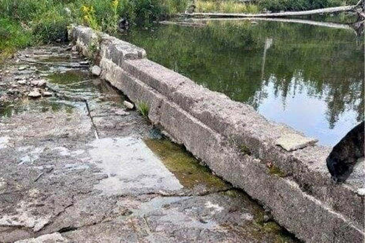 Condition of Ice Lake dam cause for concern
