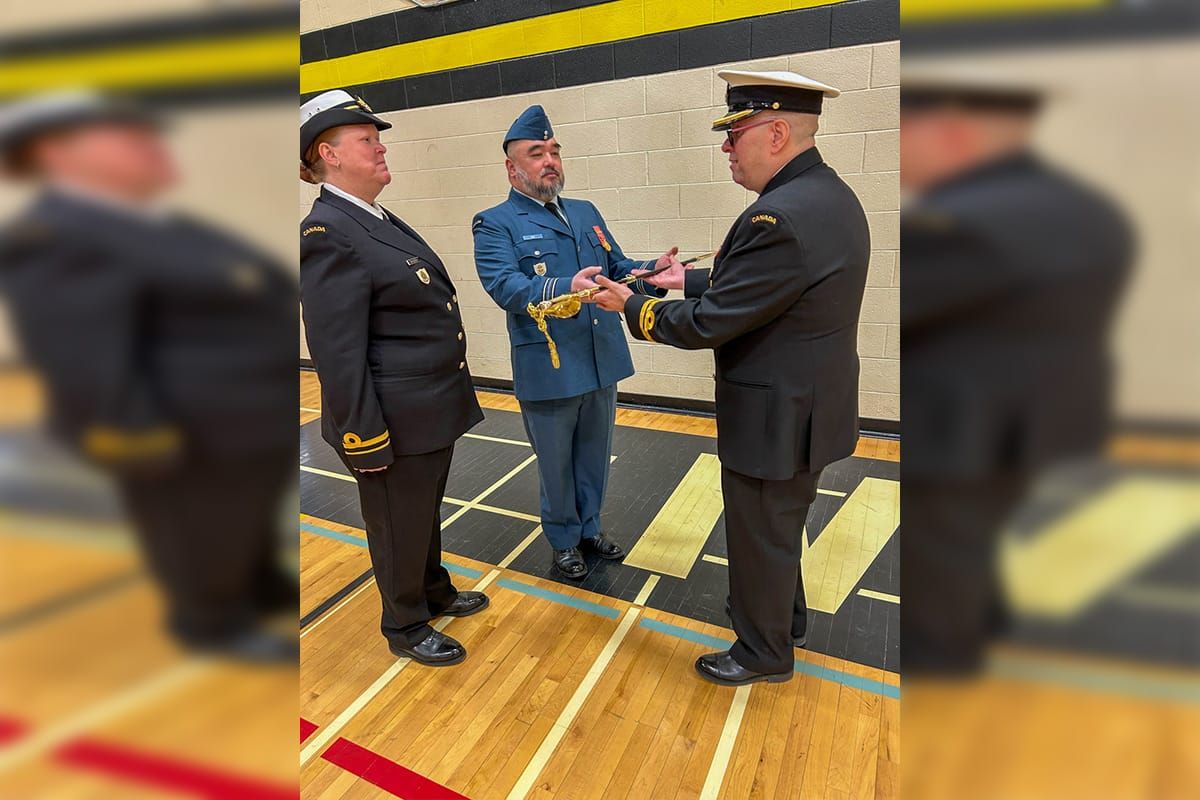 Change of command takes place for the Manitoulin Sea Cadet Corps 