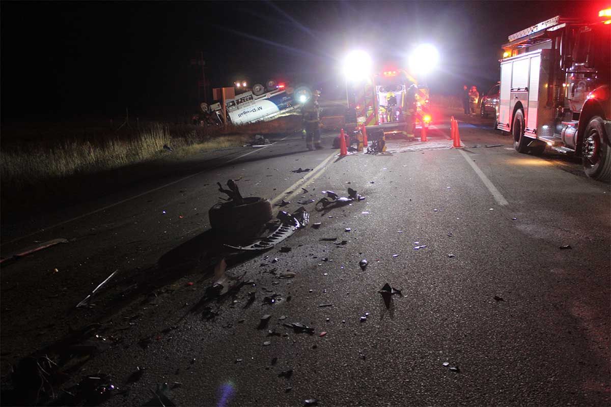 One man dead following serious three-vehicle collision at Jerusalem Hill