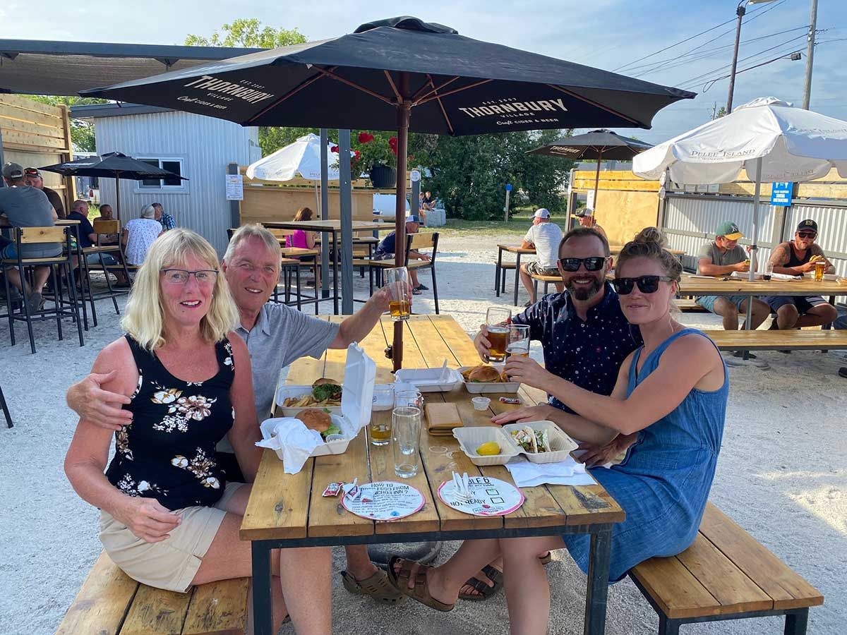 Anchor Inn and Manitoulin Brewing Co. and  join forces