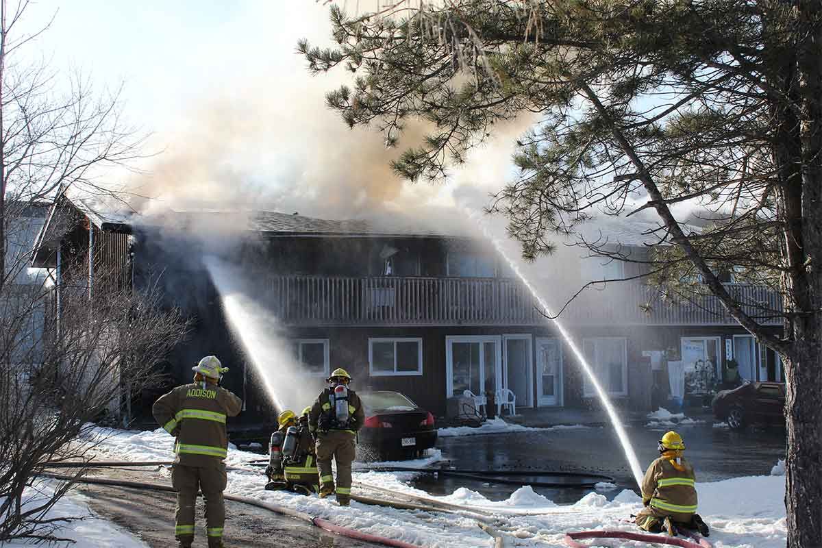 Residents of 10-unit apartment building in Gore Bay displaced after Tuesday blaze