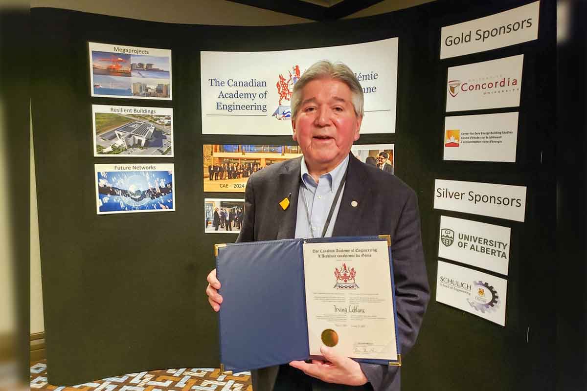 Wiikwemkoong’s Irving Leblanc named to Engineering Hall of Fame