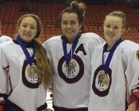 Island girls take silver for Team Ontario at National Aboriginal Hockey Championships