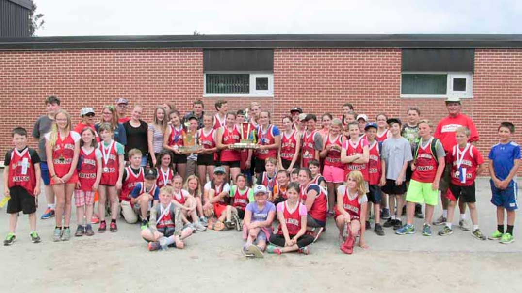 C.C. McLean wins schools Track and Field Championship