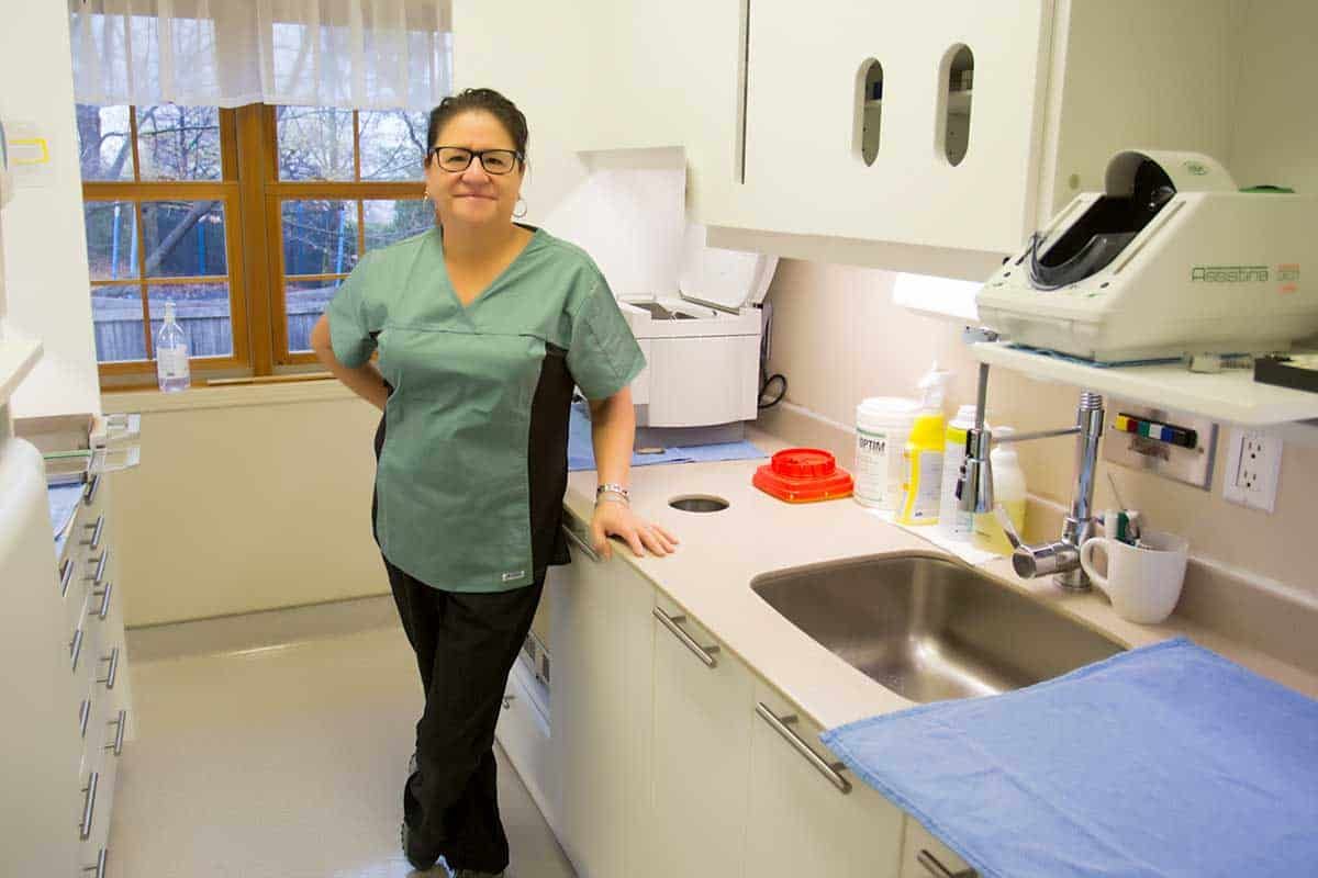 Sarah Anderson has a love of Harleys and oral health too