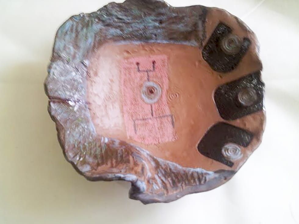 South Baymouth artist links cultures in clay